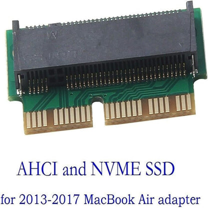 M.2 NVME/AHCI SSD Convert Adapter Mid 2013 to 2017 For Ultra-Thin Laptop Pro Retina