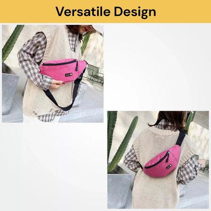 Waist Sports Bag - Pink