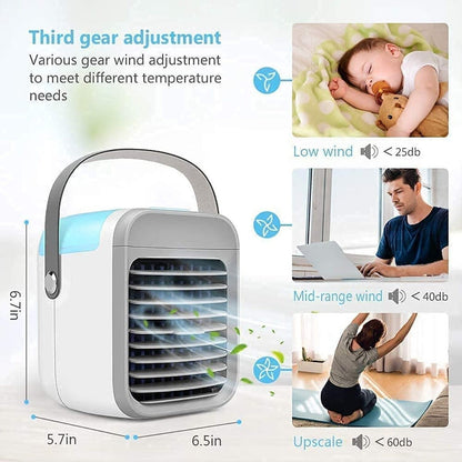 3-in-1 Portable Mini Air Conditioner Fan