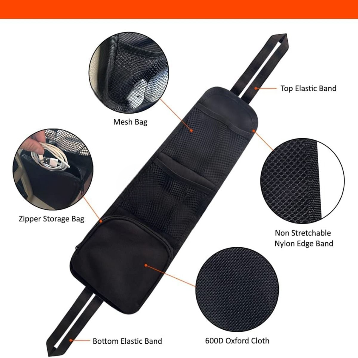 Universal Car Seat Side Mesh