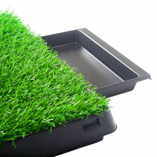 Dog Potty Tray with one Grass mat