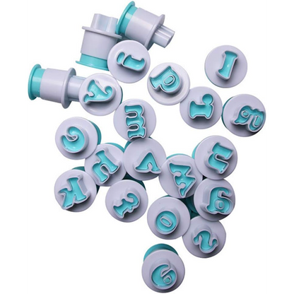 Alphabet Number Letter Mould-26pcs Lowercase Letter