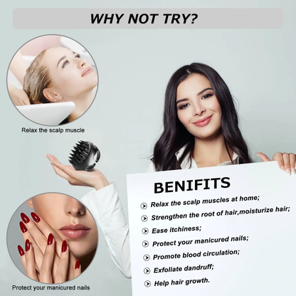 Silicone Hair Scalp Brush
