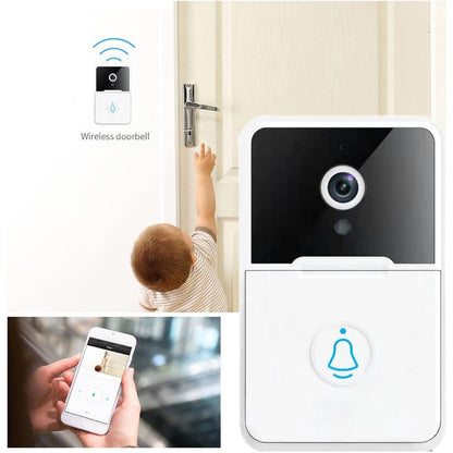 Smart Wireless WiFi Security Doorbell Ring Bell Chime