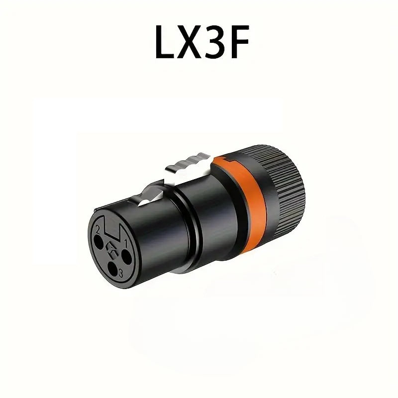 1Pair /XLR Male & Female Compatible With Microphones, Mixers