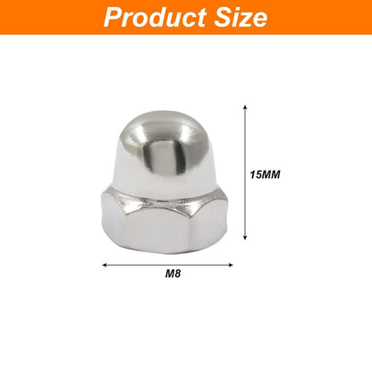 Stainless Steel Hex Cap Dome Head Nuts