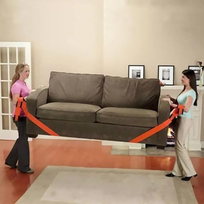 2-Person Shoulder Moving and Lifting Straps for Furniture