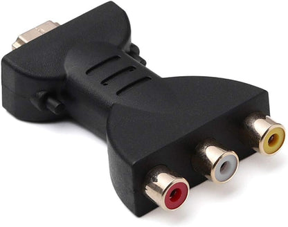 HDTV Male to 3 RCA Female Composite Adapter Cable