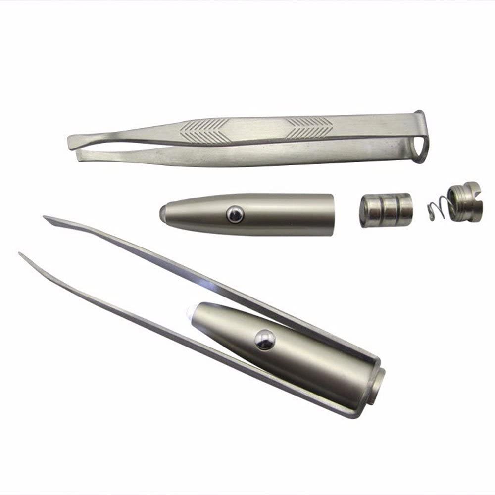 Eyebrow Tweezer with LED