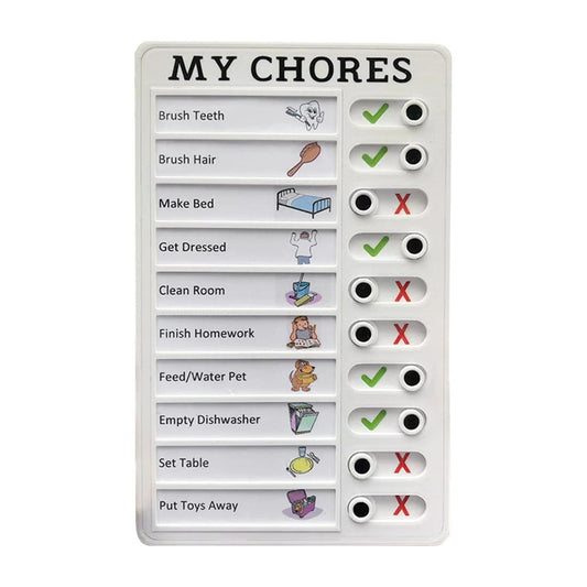 Chore Chart for Adults Boards
