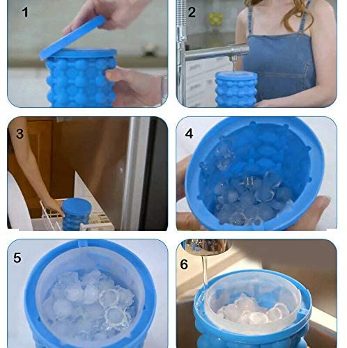 Silicone Ice Cube Magic Maker Mold