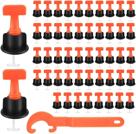 50 Pieces Tile Leveler Kit