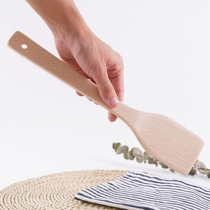 5 Pcs Wooden Utensil Kitchen Spatula Set