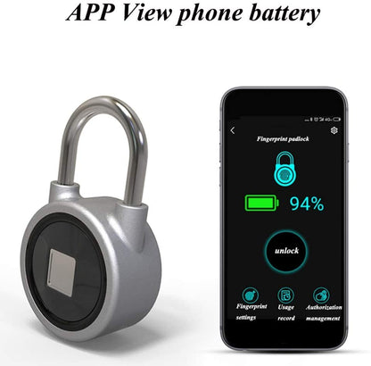 Bluetooth Fingerprint Padlock