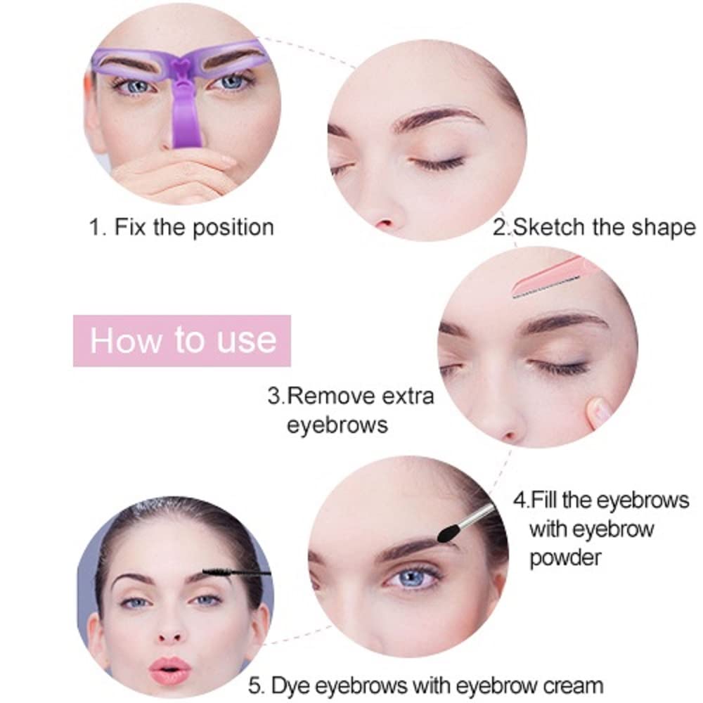 8 In 1 Eyebrows Shape Set