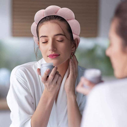 Terry Cloth Facial Spa Headband for Skincare