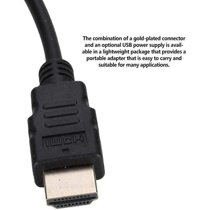 Mini HDTV to VGA Converter Adapter