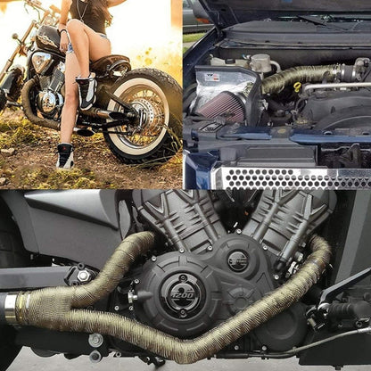 Titanium Exhaust Heat Wrap Roll