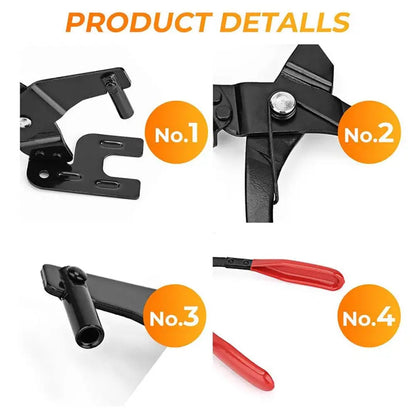 Easily Separate Exhaust Hangers & Rubber Brackets with All-Compatible Pliers!
