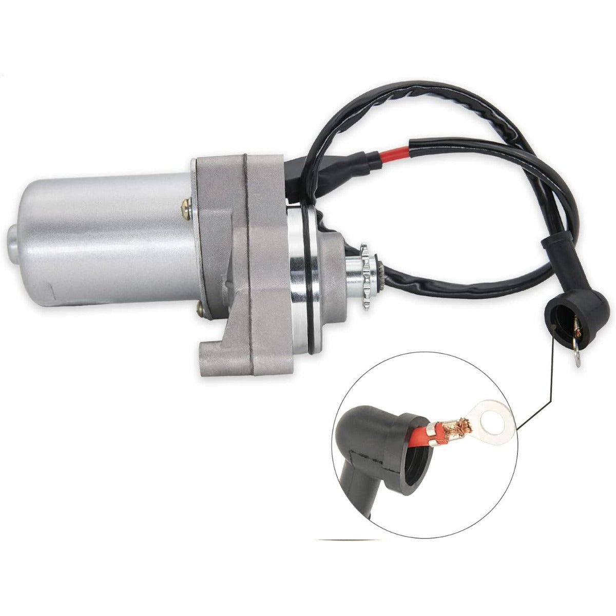 3 Bolt Top Electric Starter Motor Replacement For 50cc 70cc 90cc 110cc 125cc