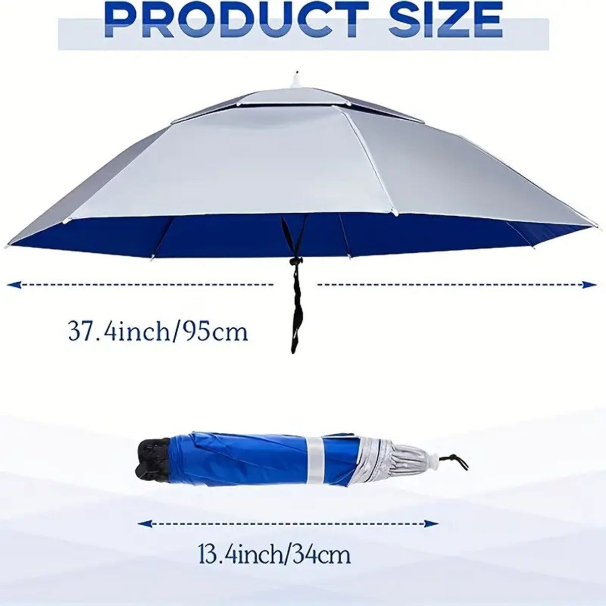 Waterproof Double Layer Umbrella