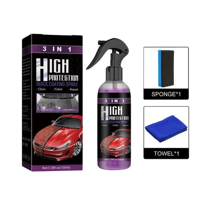 3 In 1 High Protection Car Coating Spray