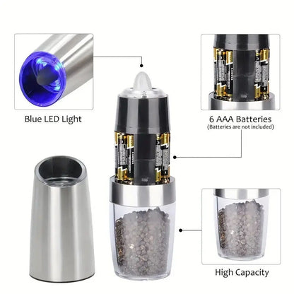 Electric Gravity Grinder Set