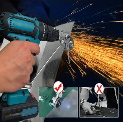 Electric Drill Plate Cutter Set