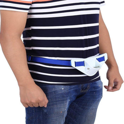 Adjustable Fishing Belt with Rod Holder for Hands Free Fishing on Boats