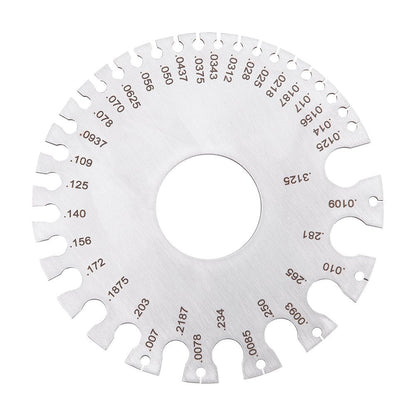 Wire Ruler Gauge Diameter Tool