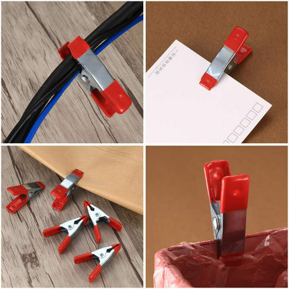 10 Pcs 2" inch Metal Spring Clamps