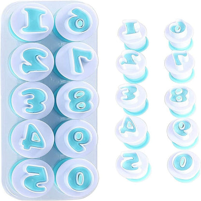 Alphabet Number Letter Mould-10 Number
