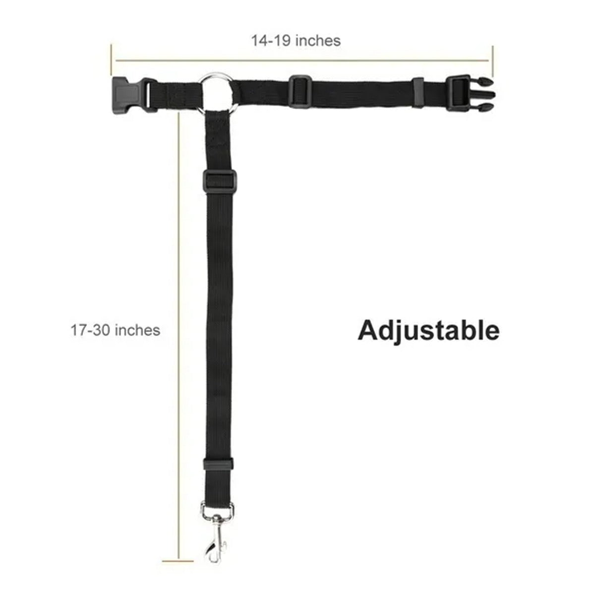 Dog Car Harness Seat Belt
