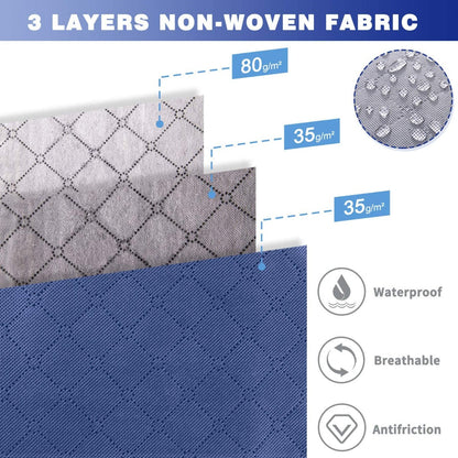 Foldable Clothes Storage Bags with Zipper