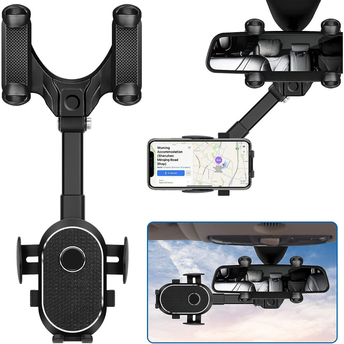 360° Rotatable Car Phone Mount