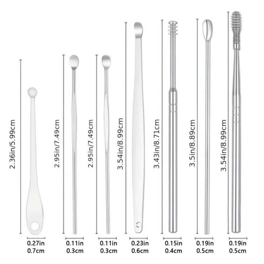 7pcs Ear Wax Removal Tool