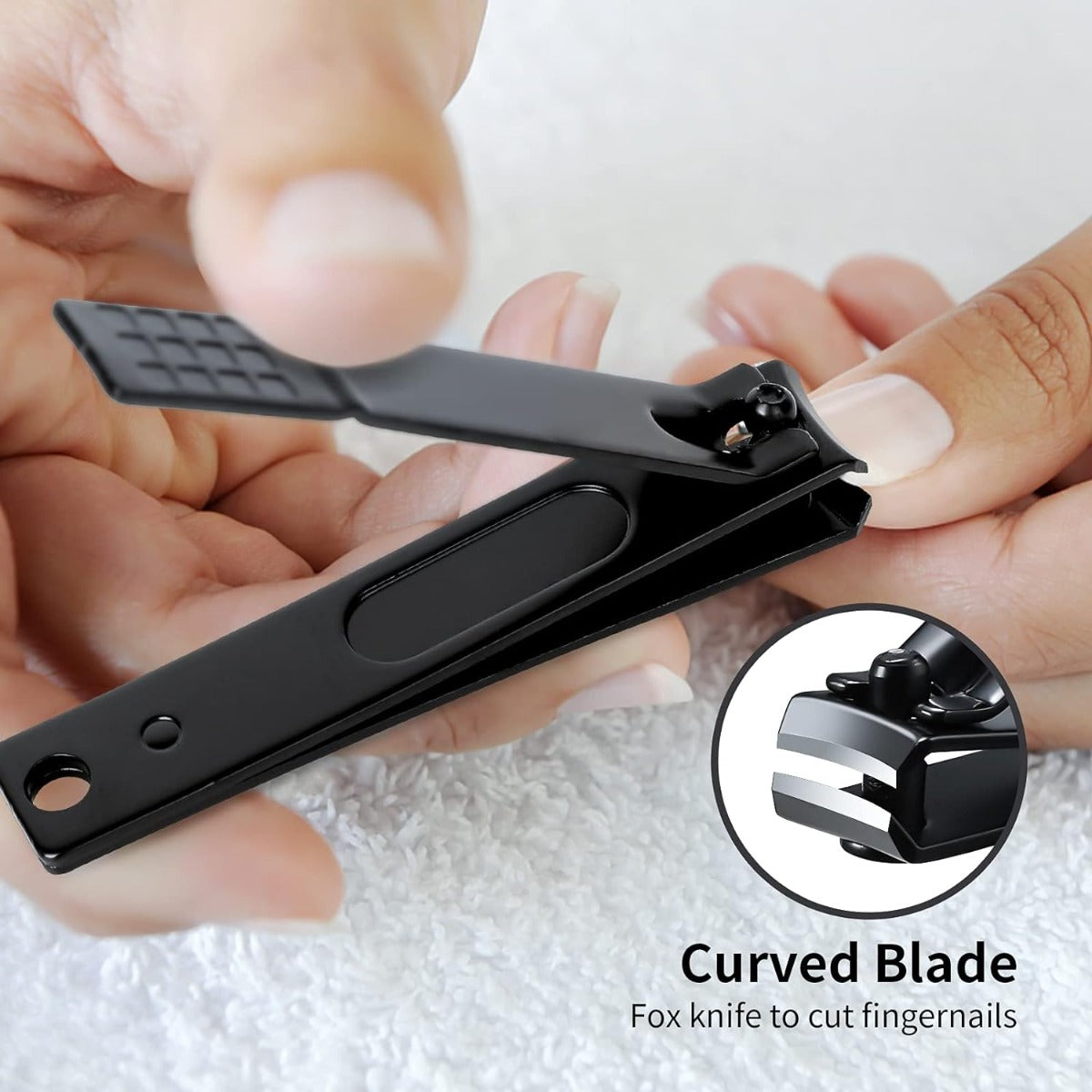 3pcs Stainless Steel Nail Clipper Set