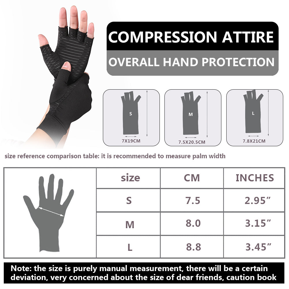 Arthritis Gloves Compression-L