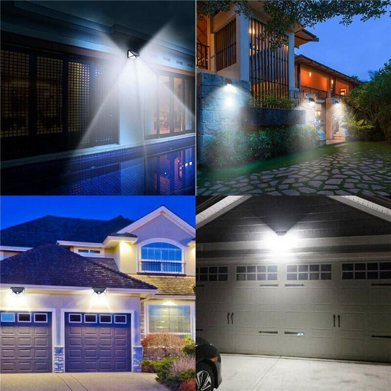 2Pcs Motion Sensor Solar LED Light