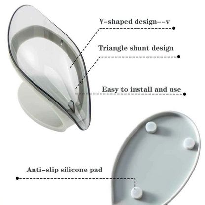 Leaf Soap Box bathroom Stand