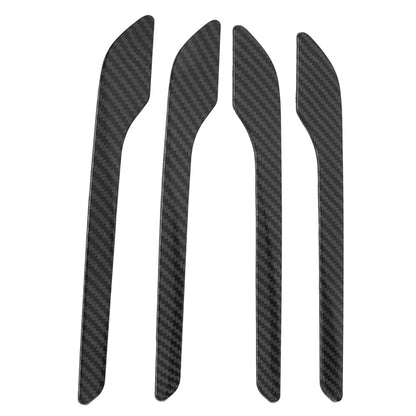 Carbon Fiber Door Silicone Sticker