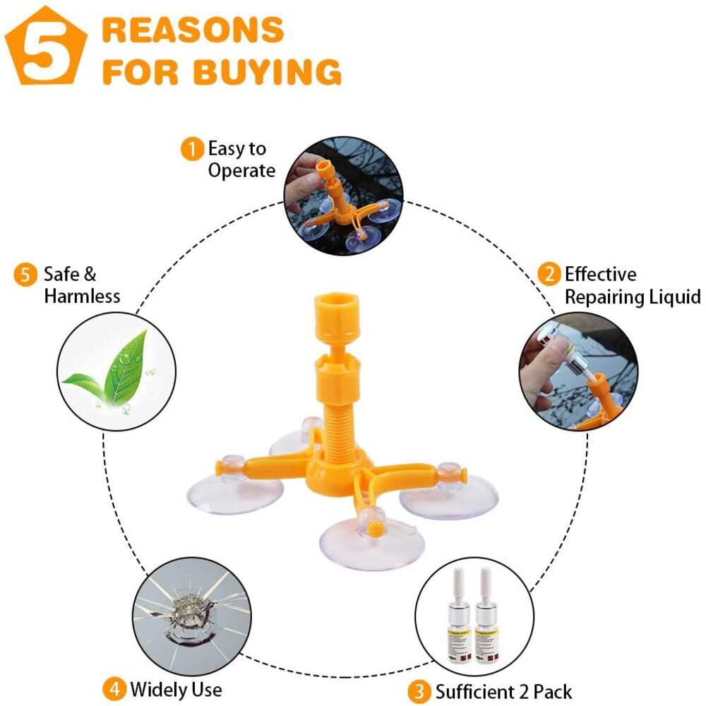 Cracked Glass Repair Kit