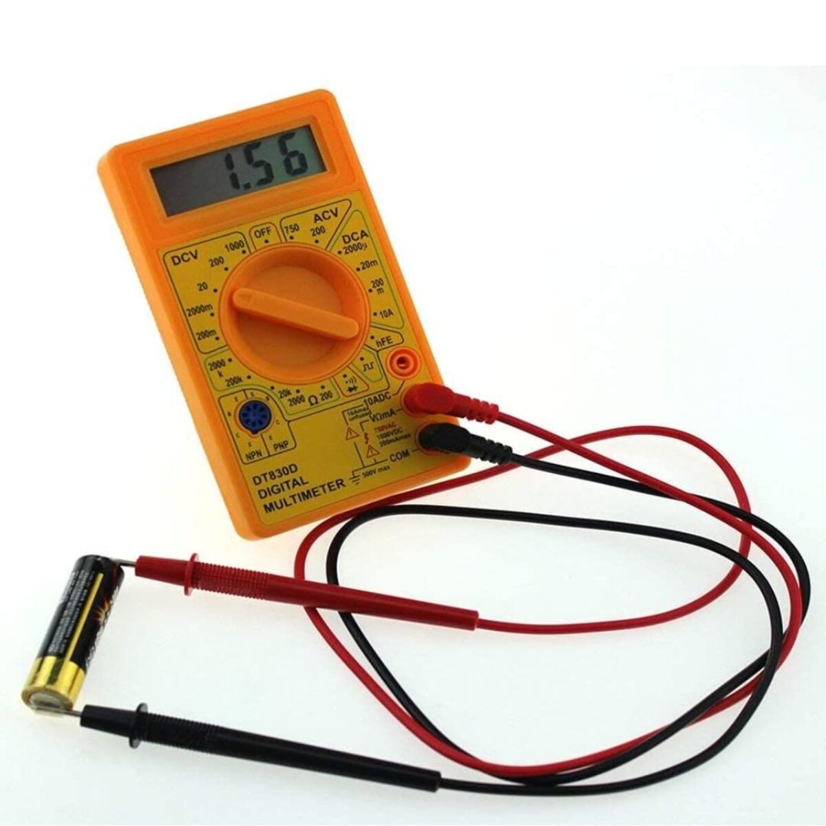 Digital LCD Multimeter Voltmeter Ohmmeter Ammeter