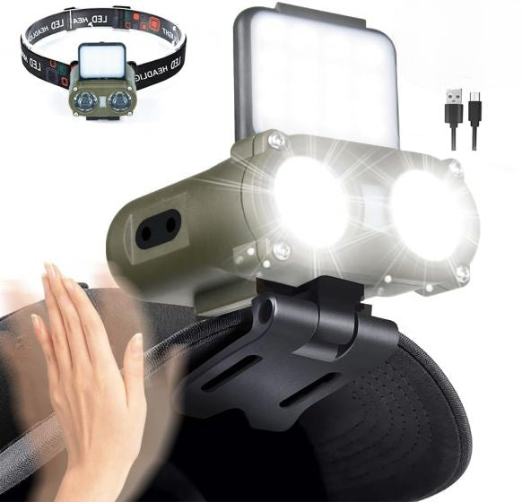 Clip-On Super Bright LED Headlight