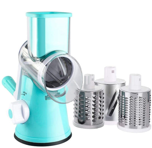 3-in-1 Vegetable Shredder-Blue