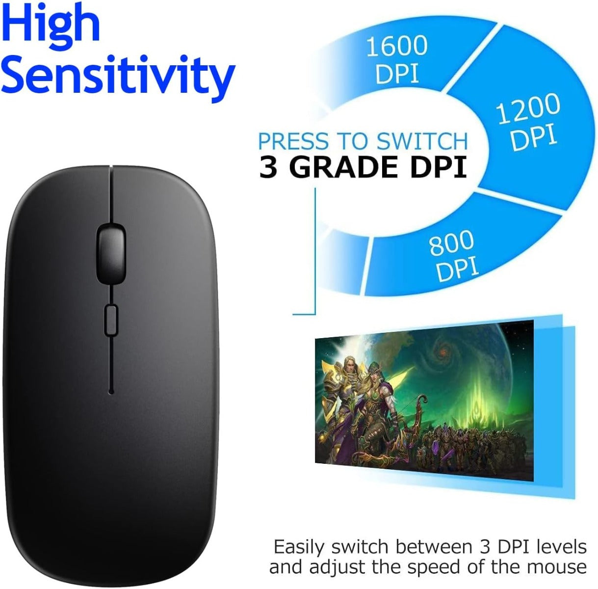 Wireless Mouse-Black
