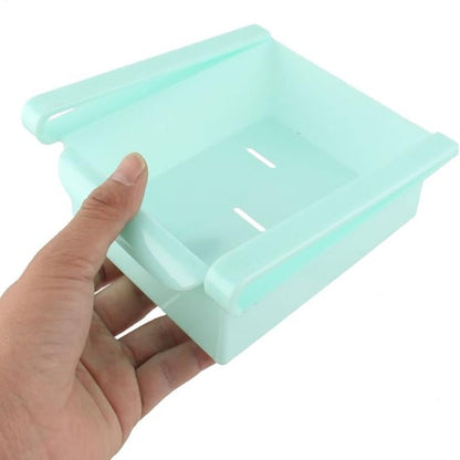 Fridge Organizer Storage Shelf-Blue