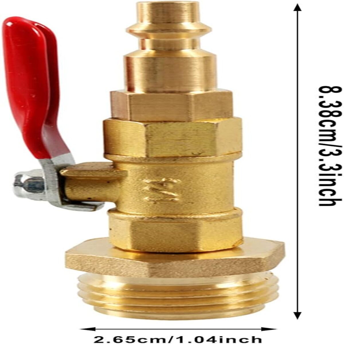 RV Water Hose Winterizing Adapter