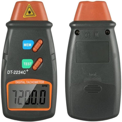Non-Contact Digital Laser Photo Tachometer RPM Meter