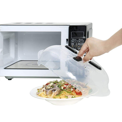 Magnetic Microwave Splatter Cover For Food